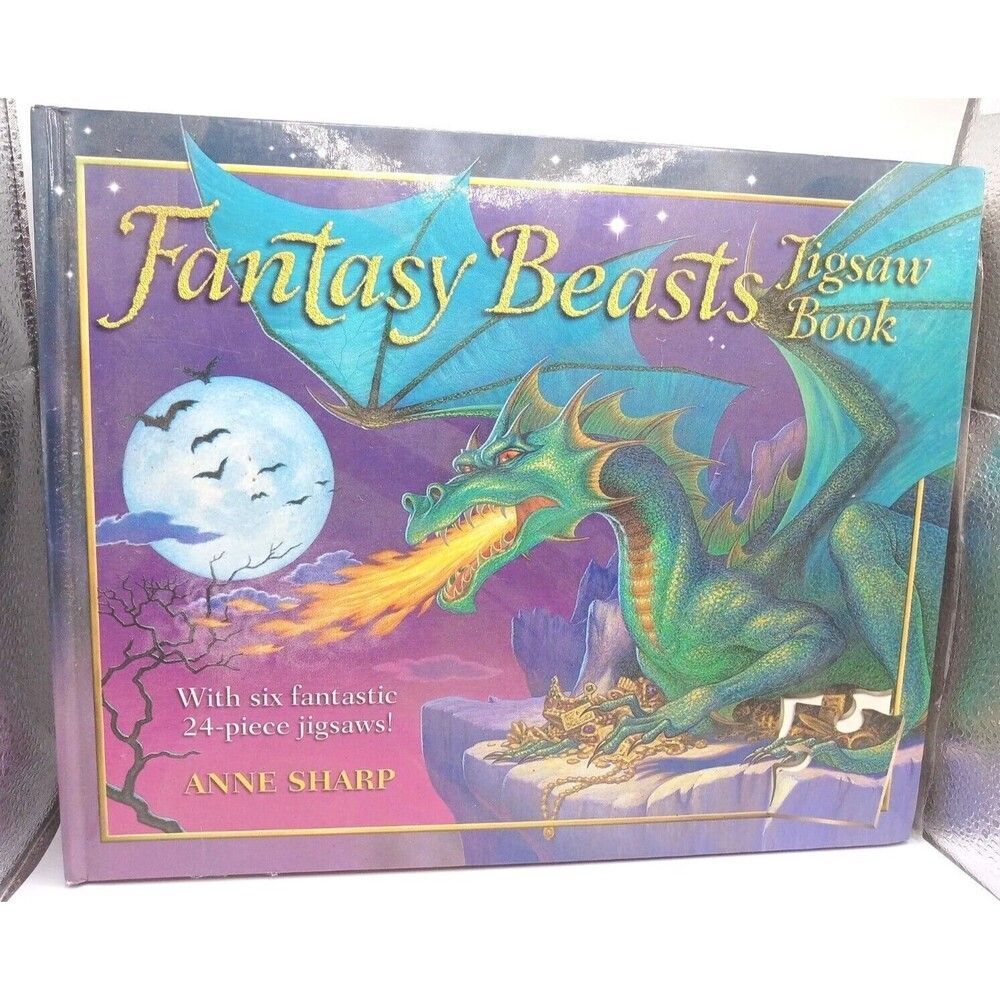 BRAND NEW! Fantasy Beasts Jigsaw Book Harry Potter Anne Sharp New OUT OF PRINT